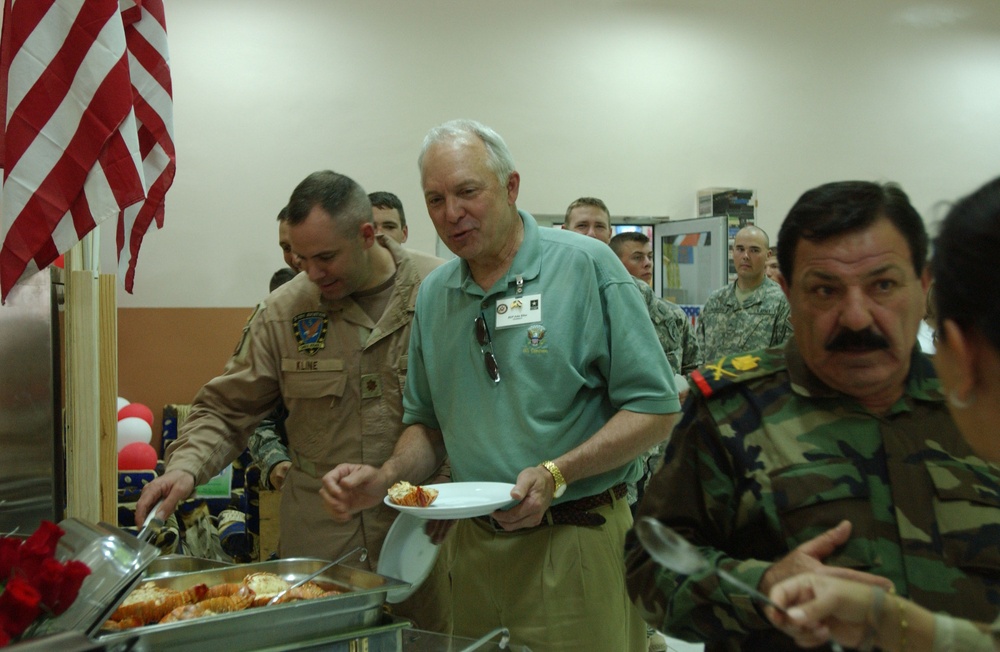 Congressional Delegation Visits FOB Marez