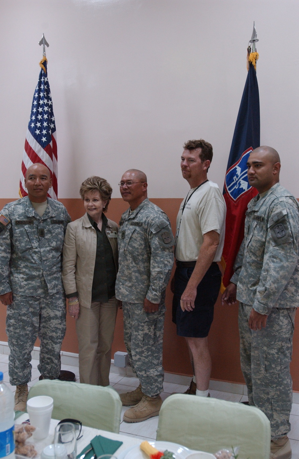 Congressional delegation visits FOB Marez