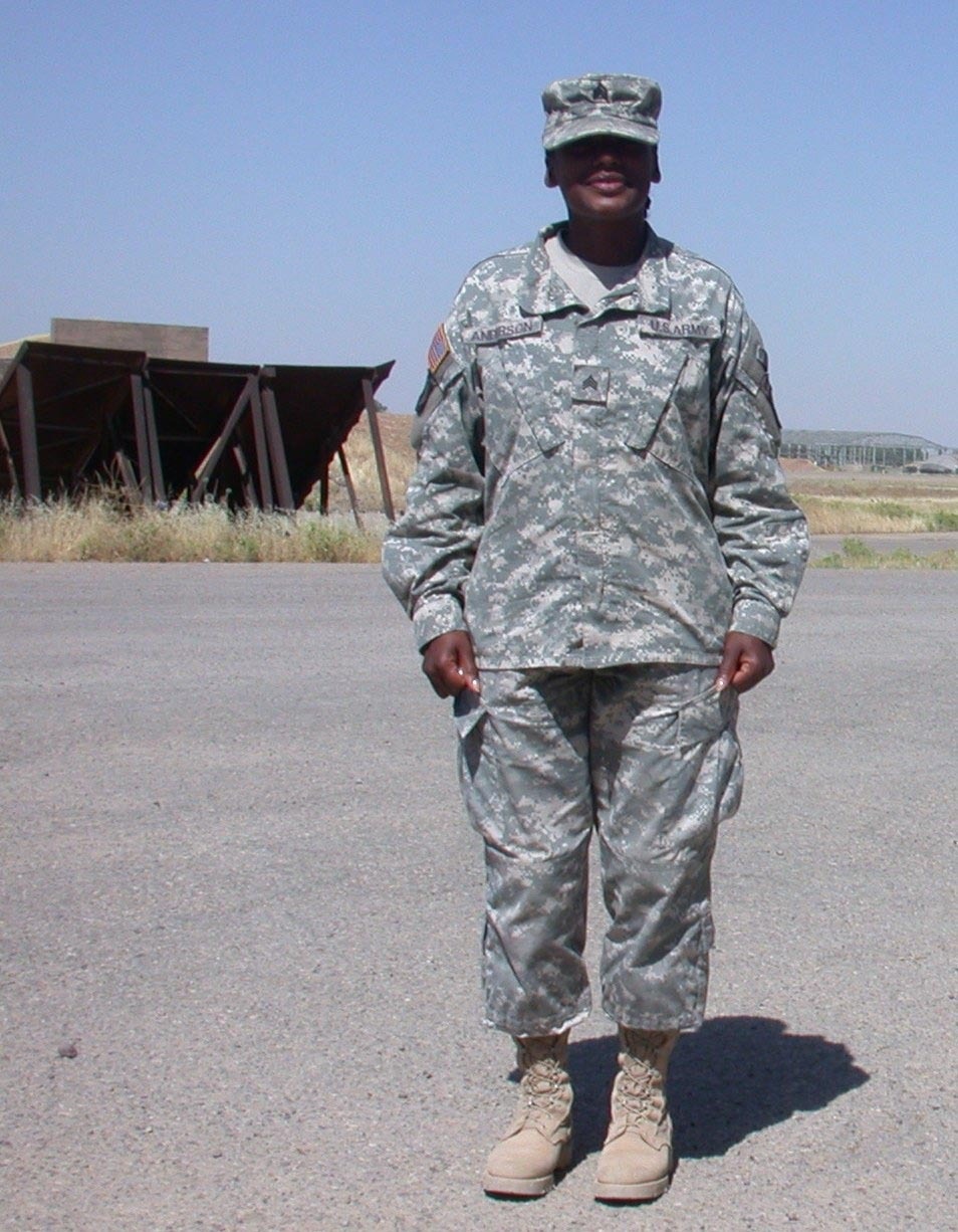 Army Sgt. Sherry Anderson, Soldier and Playwright