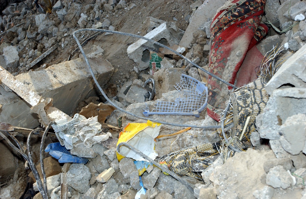 Remains of al-Zarqawi's safe house