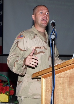 Soldier teaches troops