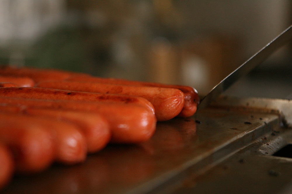 Marines get a taste of home