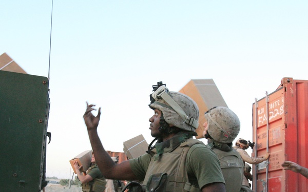 Marines turn over battle space, little by little