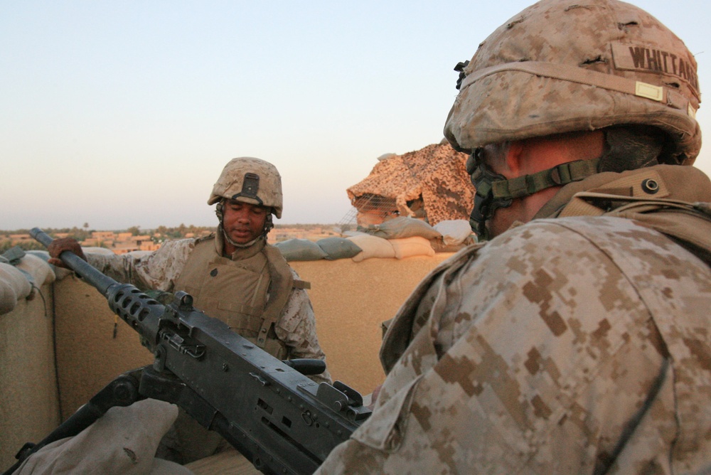 Marines turn over battle space, little by little