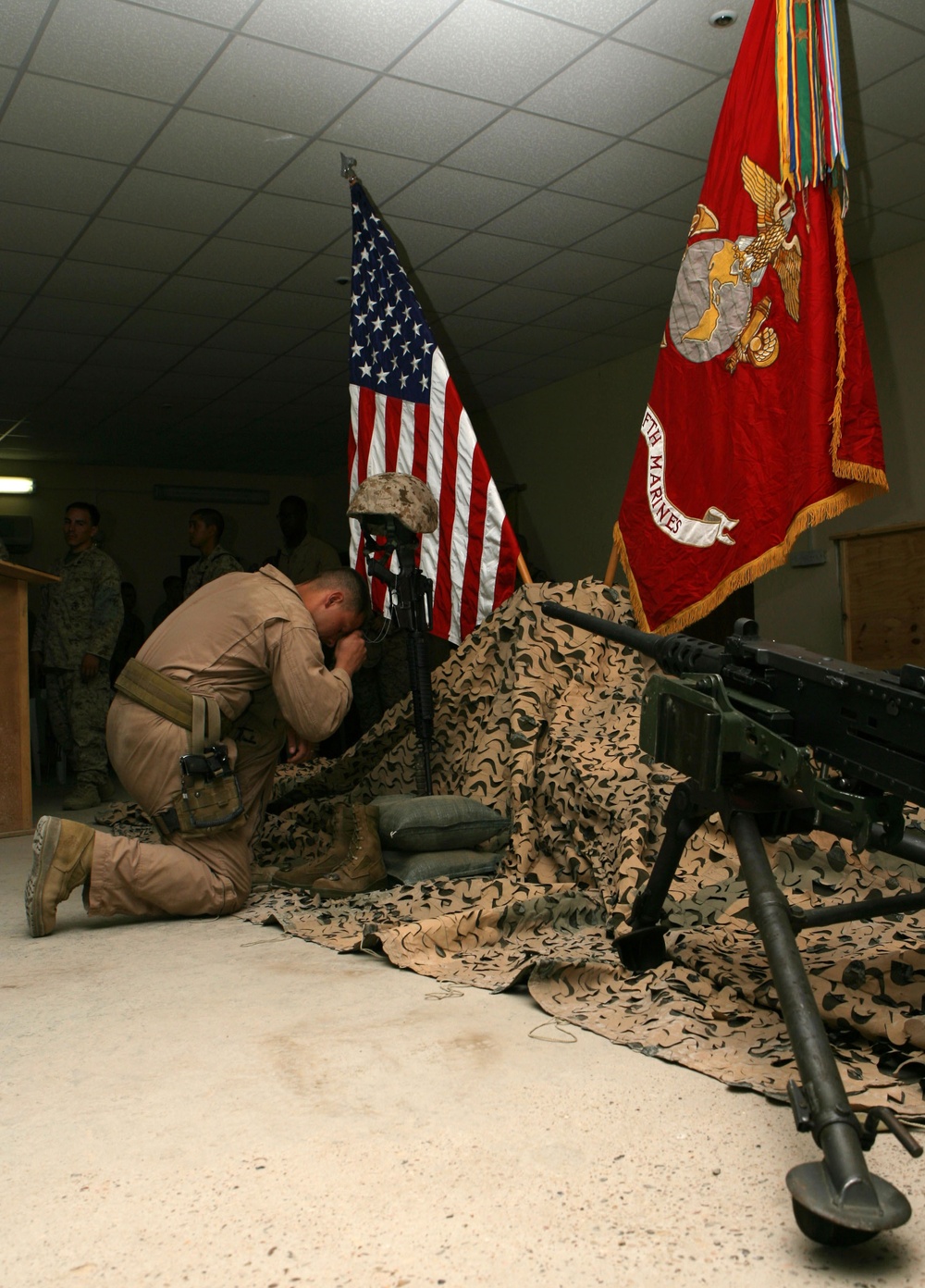 Darkhorse battalion memorializes fallen Marine