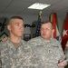 Pfc Elza and Maj Gen. Thurman