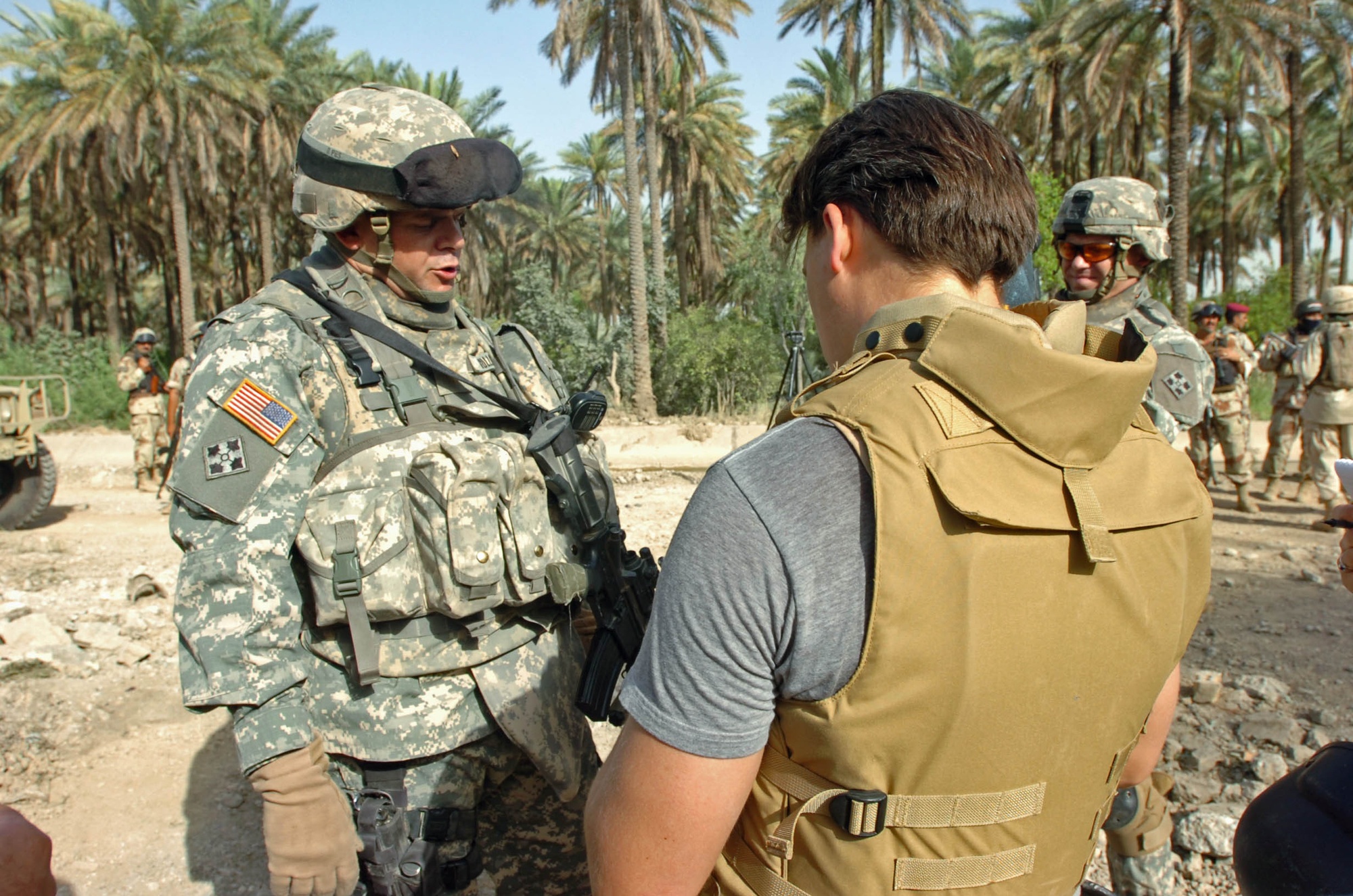 ネオ ですAIR MAN（SECURITY FORCE IN IRAQ） Security forces begin