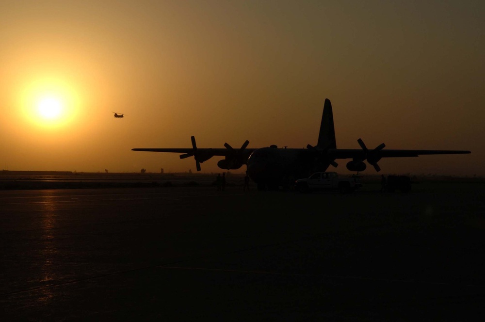 C-130 at Balad Air Base