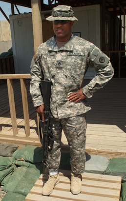 From drill sergeant to comrade.