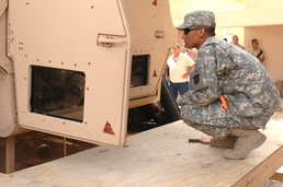 Humvee Egress Assistance Trainer