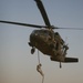 Pathfinders, 5th Battalion, 101st Combat Aviation Brigade conduct Fastrope