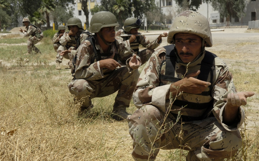 NATO Prepares Base for Turnover to Iraqis