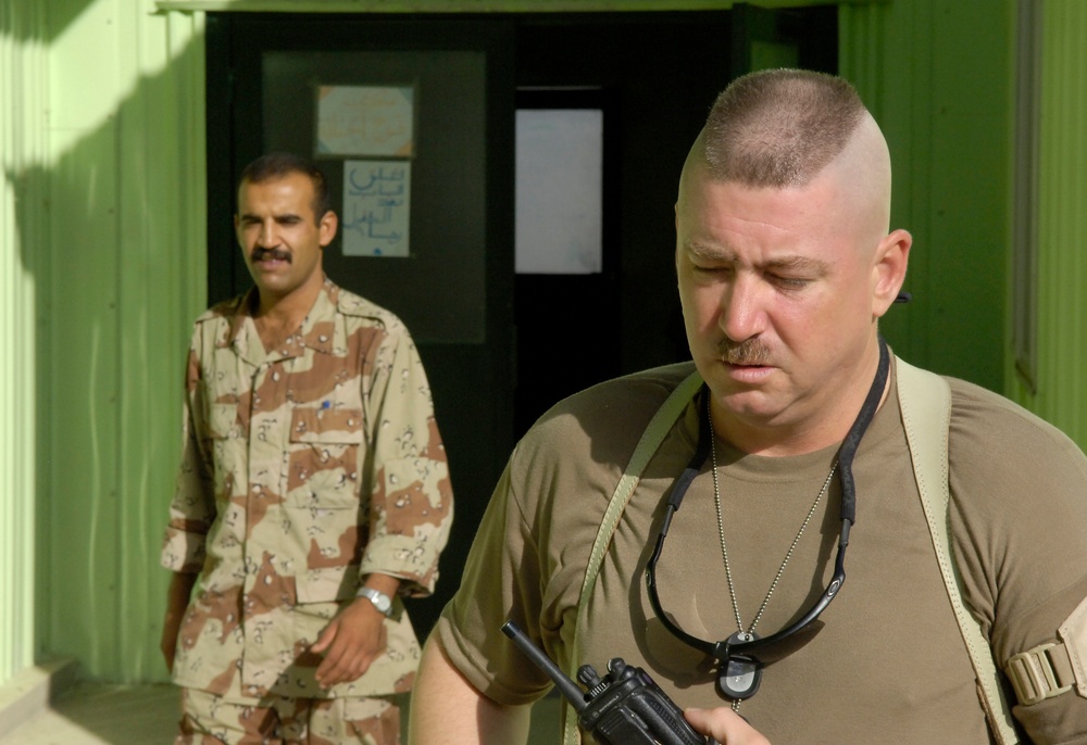 NATO Prepares Base for Turnover to Iraqis