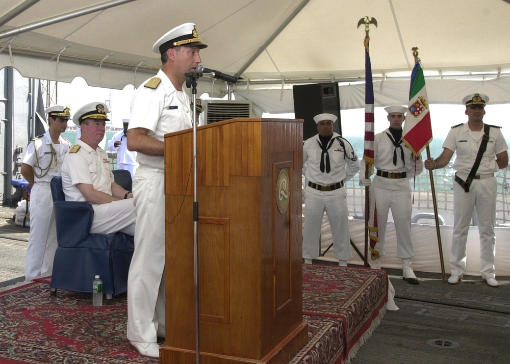 Italians Assume Command of CTF 152