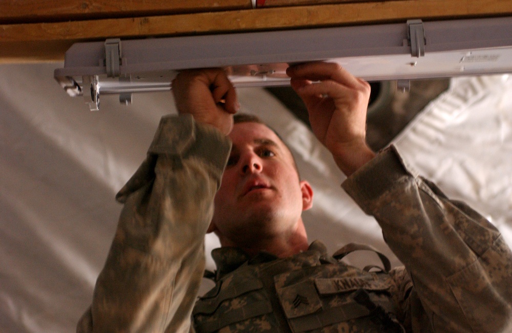 MND-B Soldiers Put Finishing Touches on Better Way of Living
