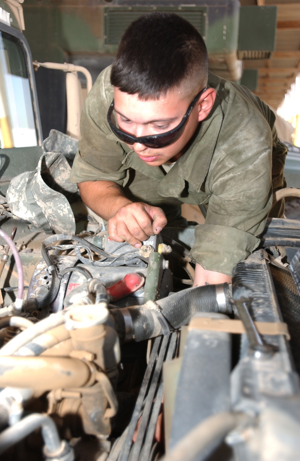 When AC Breaks Down, Ground Support Equipment Section Called Upon