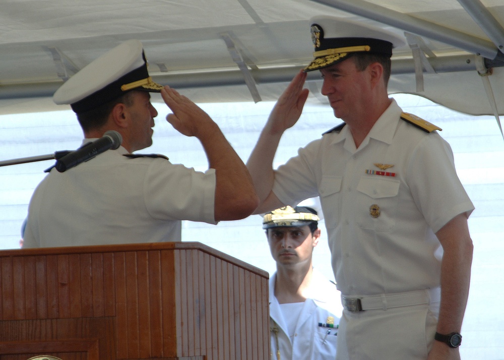 Combined Task Force 152 Transfer of Control Ceremony