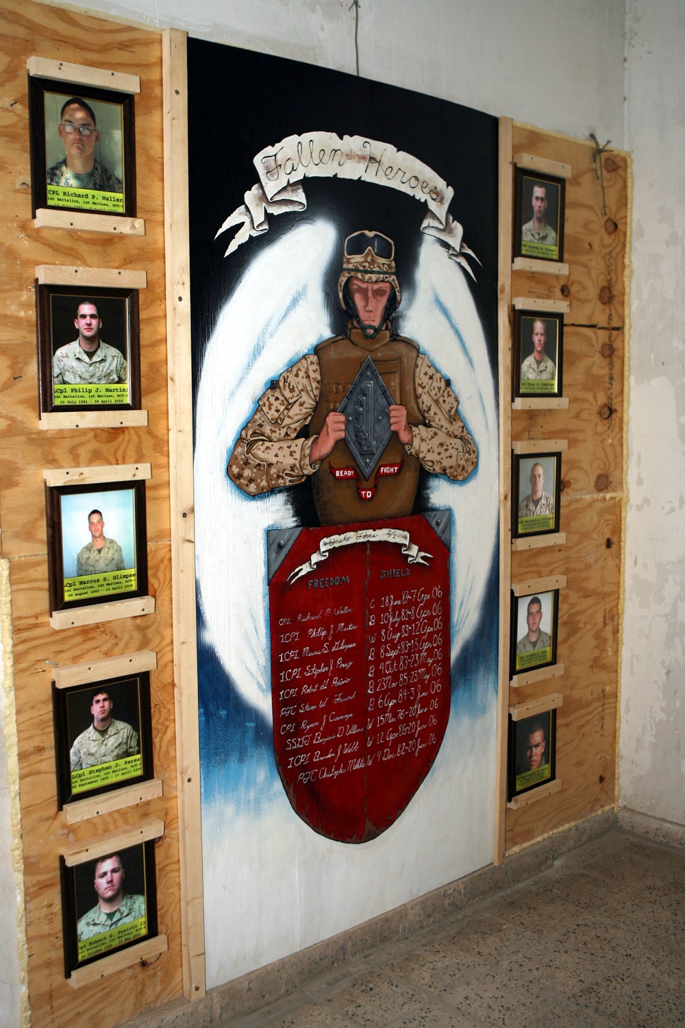 Battalion Memorializes Fallen Angels