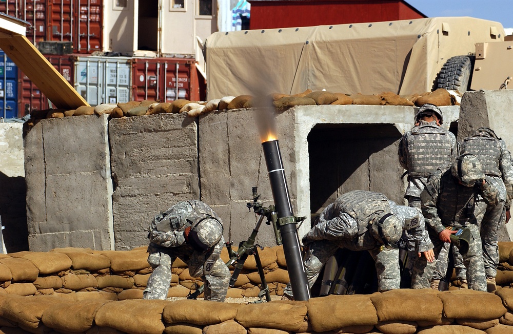 Firing Mortar Rounds