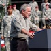 President Bush Visits Fort Bragg for Independence Day