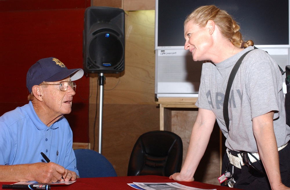 Sports Personalities Meet With MND-B Soldiers
