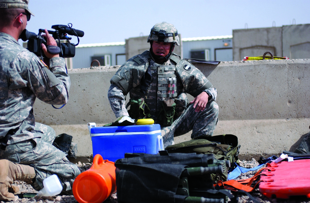 Soldier-medics make lessons learned video, help fellow medics