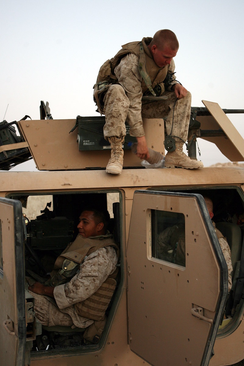 Marines battle the elements while facing insurgents and improvised explosiv