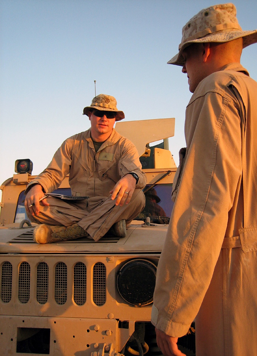 Marines battle the elements while facing insurgents and improvised explosiv