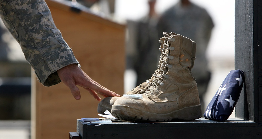 U.S. Army battalion honors second fallen soldier since arrival in Iraq