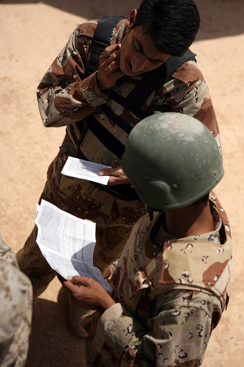 Iraqi soldiers receive training for new fleet of humvees