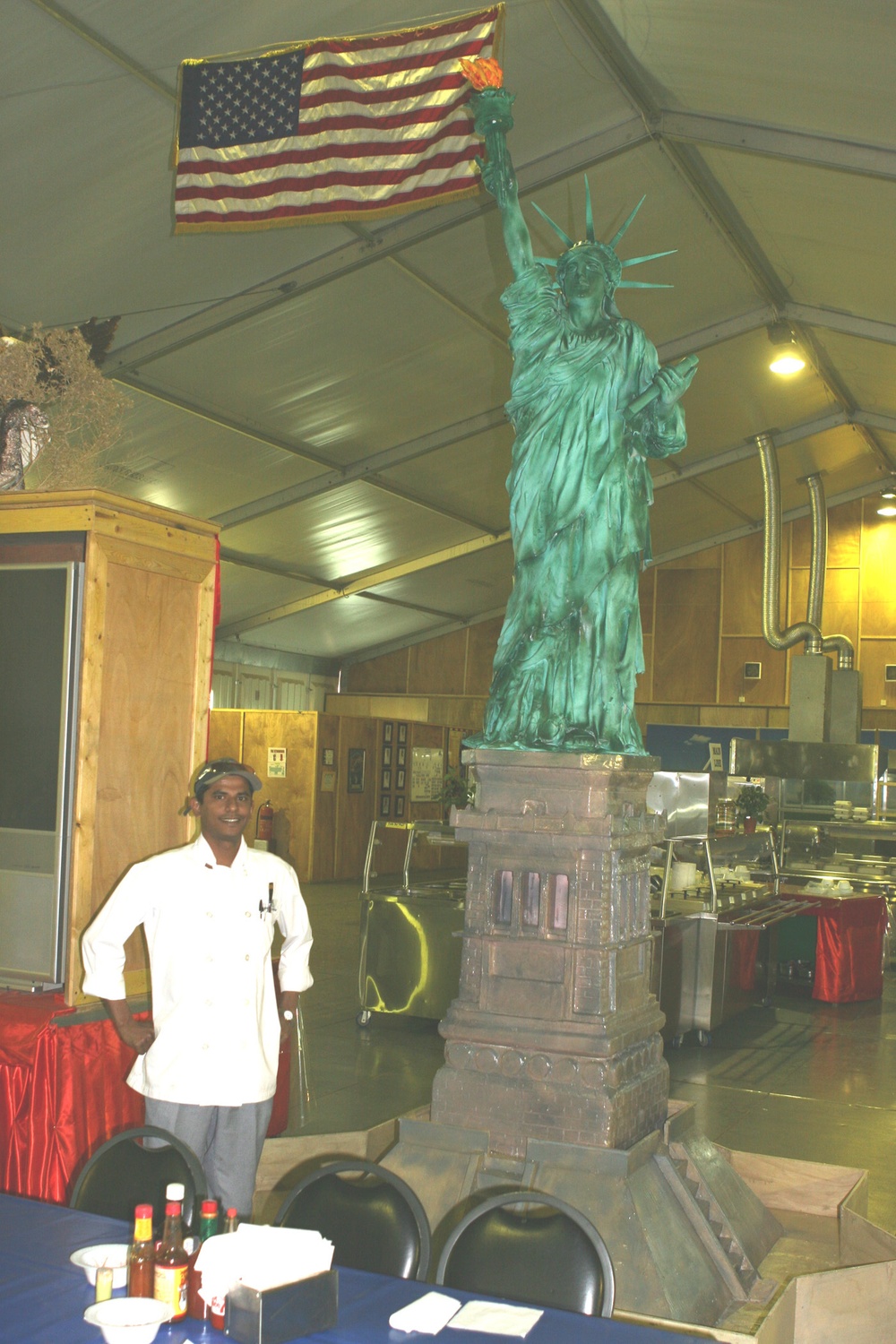 Fermando and Statue of Liberty