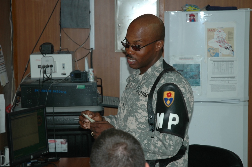 Golden State Foods employee deployed to Baghdad, Iraq in support of the GWO