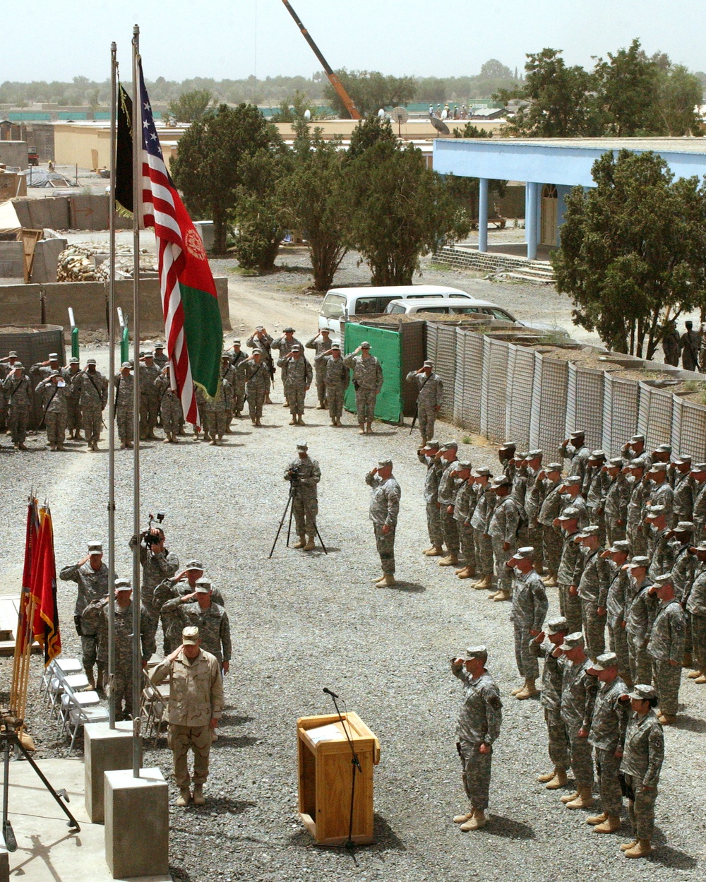 Combat veterans recognized during Spartan's Army birthday celebration