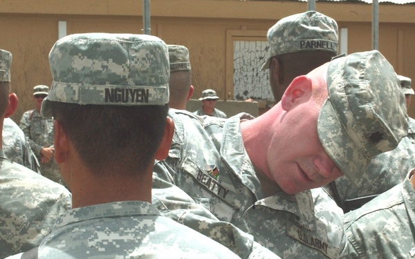 Combat veterans recognized during Spartan's Army birthday celebration