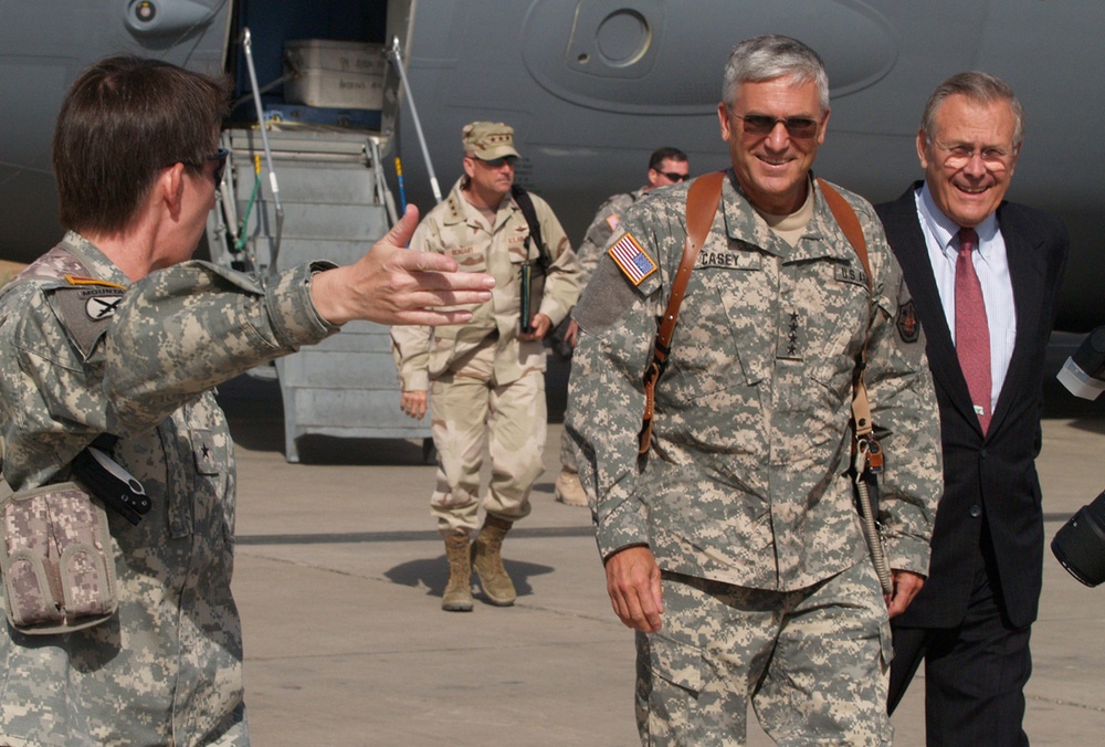 Secretary of Defense Visits Balad