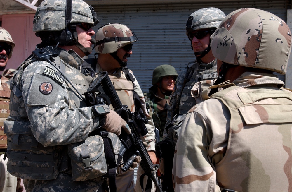 Iraqi Army Cordon and Search Anti-Iraqi Forces Hotspot