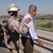 Traffic control point set up by Iraqi Army near Mosul