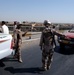 Traffic control point set up by Iraqi Army near Mosul