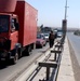 Traffic control point set up by Iraqi Army near Mosul