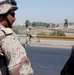 Traffic control point set up by Iraqi Army near Mosul