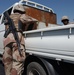 Traffic control point set up by Iraqi Army near Mosul