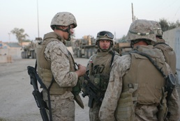 Ramadi change of pace for Marine forklift operators