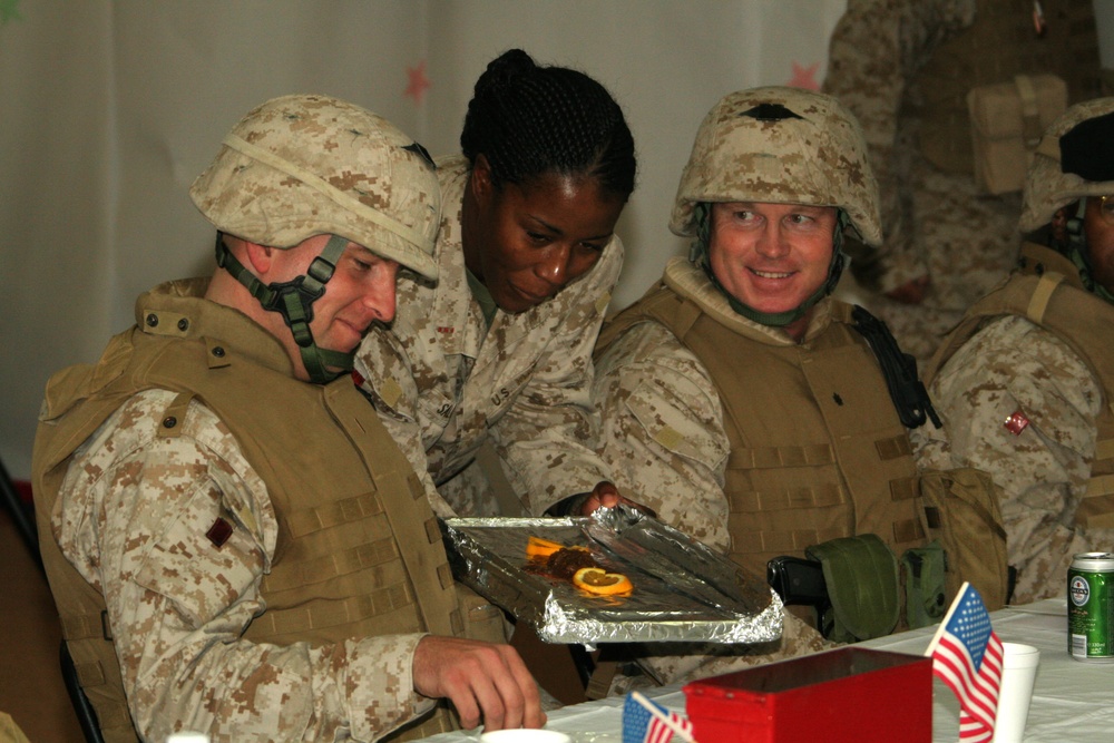 ASP Marines Raise Morale With Mess Night