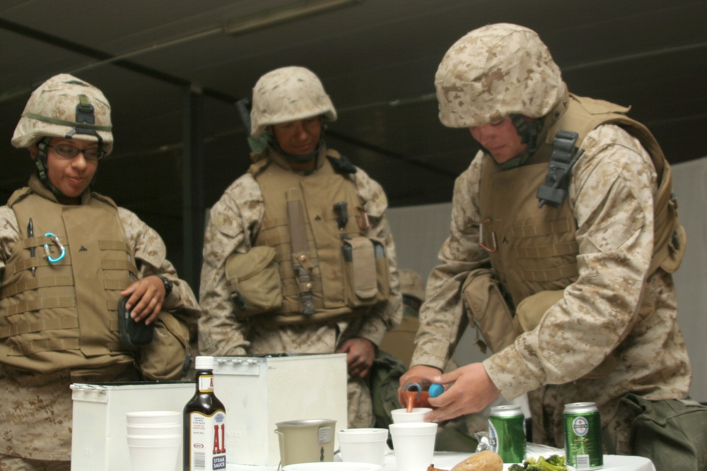 ASP Marines Raise Morale With Mess Night