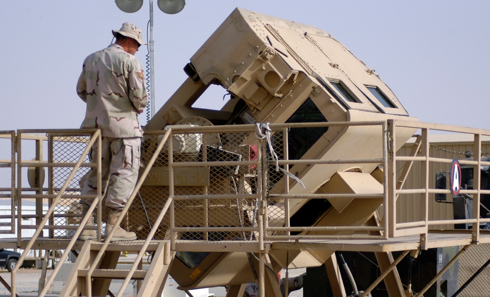 Security Forces members battle HEAT