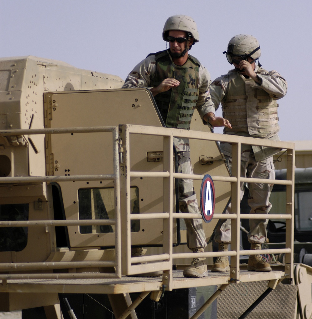 Security Forces members battle HEAT
