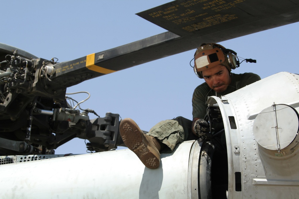 Mechanics keep charging as heart of squadron