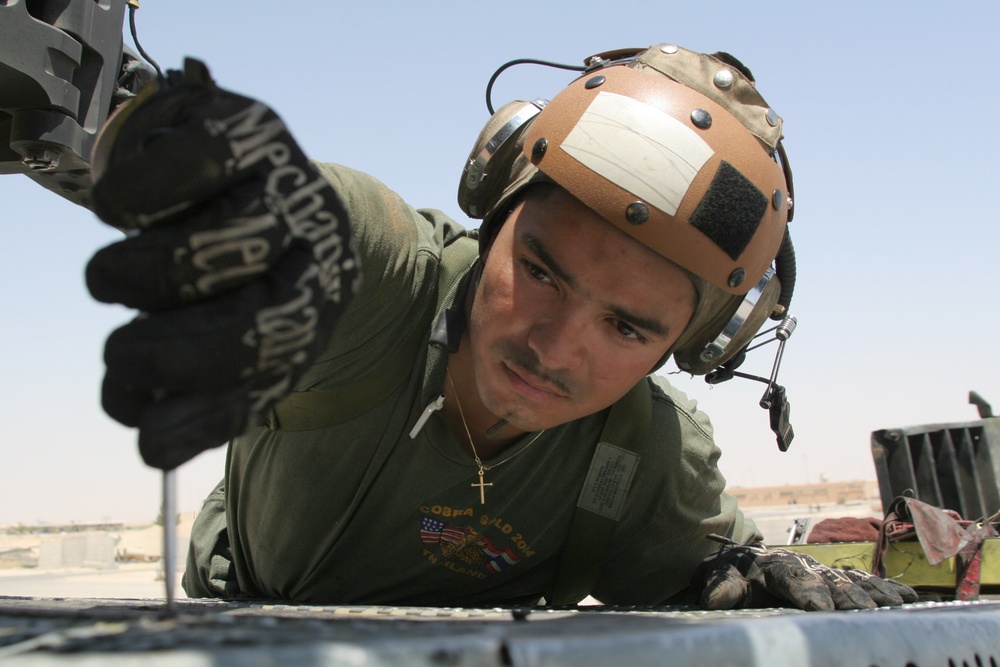Mechanics keep charging as heart of squadron
