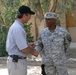 Solutia, Inc. employee takes care of troops while serving in OIF