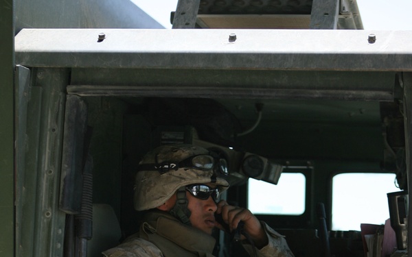 Alpha Patrol Establishes Check Points